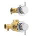 Cruze Concealed Individual Stop Tap + Thermostatic Control Shower Valve profile small image view 5 