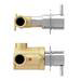 Cruze Concealed Individual Stop Tap + Thermostatic Control Shower Valve profile small image view 6 