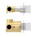Milan Concealed Individual Stop Tap + Thermostatic Control Shower Valve profile small image view 6 