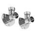 External Wall Mount Fixings For Bar Valves profile small image view 2 