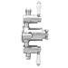Chatsworth 1928 Traditional Triple Exposed Thermostatic Shower Valve profile small image view 2 