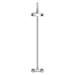 Chatsworth Thermostatic Shower Bar Valve with Rigid Riser & Fixed Head profile small image view 5 