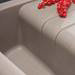 Reginox Ego 475 1.5 Bowl Granite Kitchen Sink - Cream profile small image view 2 