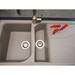 Reginox Ego 475 1.5 Bowl Granite Kitchen Sink - Titanium profile small image view 3 