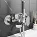 Elite Wall Mounted Bath Shower Mixer Tap + Shower Kit profile small image view 2 