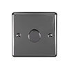 Revive Single Dimmer Light Switch - Black Nickel profile small image view 1 
