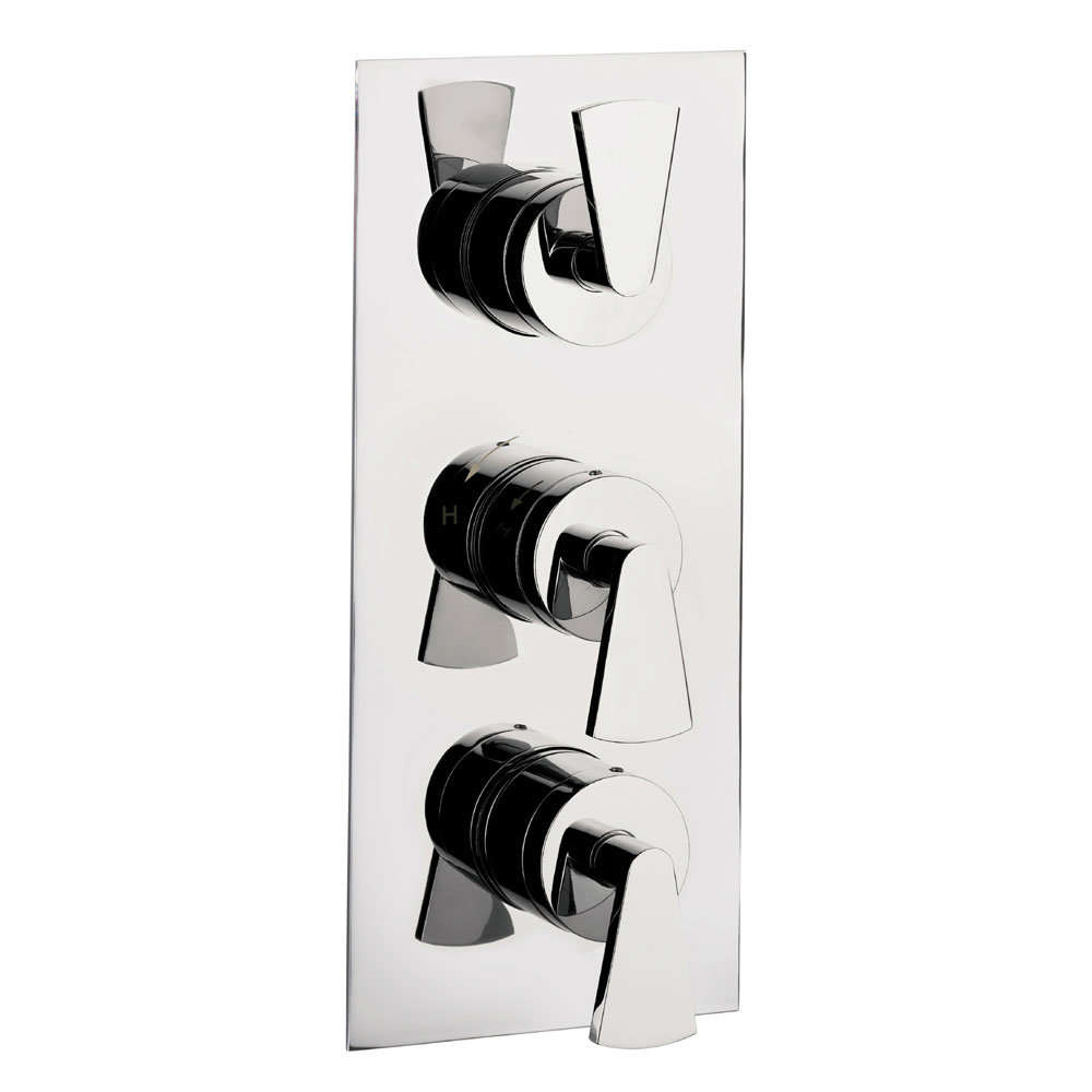 Crosswater - Essence Thermostatic Shower Valve with 3 Way Diverter - ES3000RC