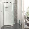 Roman - Embrace Single Door Quadrant Shower Enclosure - 2 Size Options profile small image view 1 