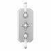 Trafalgar Traditional Triple Concealed Thermostatic Shower Valve profile small image view 7 