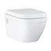 Grohe Euro Rimless Wall Hung Toilet + Standard Seat profile small image view 2 