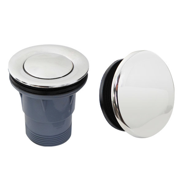 Click Clack Bath Waste with Overflow BWC02 at Victorian Plumbing UK