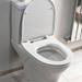 Eclipse Modern Short Projection Toilet + Soft Close Seat profile small image view 4 