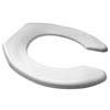 Euroshowers Commercial Open Toilet Seat - 89210 profile small image view 1 