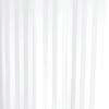 Extra Wide Satin Stripe Shower Curtain W2400 x H1800mm - White - 69113 profile small image view 1 