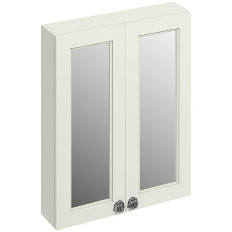 Burlington 60 2-Door Mirror Cabinet - Sand