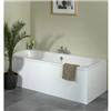 Tavistock Meridian MDF 1700 Plain Front Bath Panel - Gloss White - MPP3W profile small image view 2 