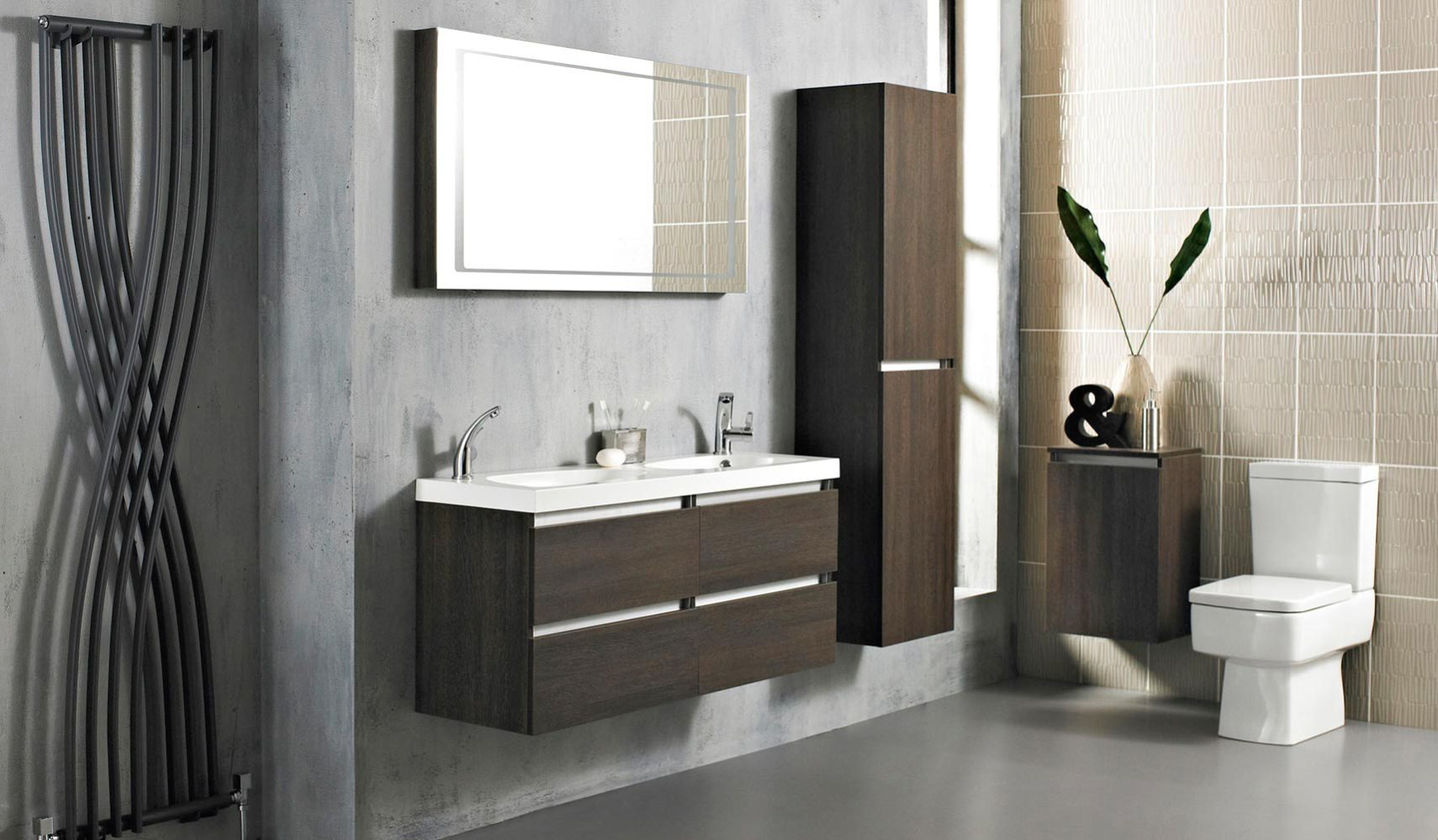 Design Natural Walnut Bathroom Suite Available At Victorian Plumbing