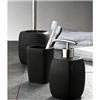 Wenko Faro Ceramic Bathroom Accessories Set - Black profile small image view 2 