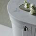 Burlington Floor Standing Corner Vanity Unit - Matt White - Right Hand 1000mm with Worktop profile small image view 3 