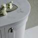 Burlington Floor Standing Corner Vanity Unit - Classic Grey - Left Hand 1000mm with Worktop profile small image view 3 