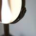 Freestanding Cosmetic Mirror Dark Oak profile small image view 5 