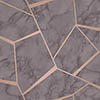 Fine Decor Marblesque Fractal Charcoal Metallic Wallpaper profile small image view 1 