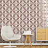Fine Decor Nova Geo Rose Gold Patterned Wallpaper - FD42547 profile small image view 1 