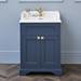 Burlington 65 2-Door Vanity Unit & Classic Basin - Blue profile small image view 2 