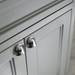 Burlington 65 2-Door Vanity Unit & Classic Basin - Classic Grey profile small image view 2 