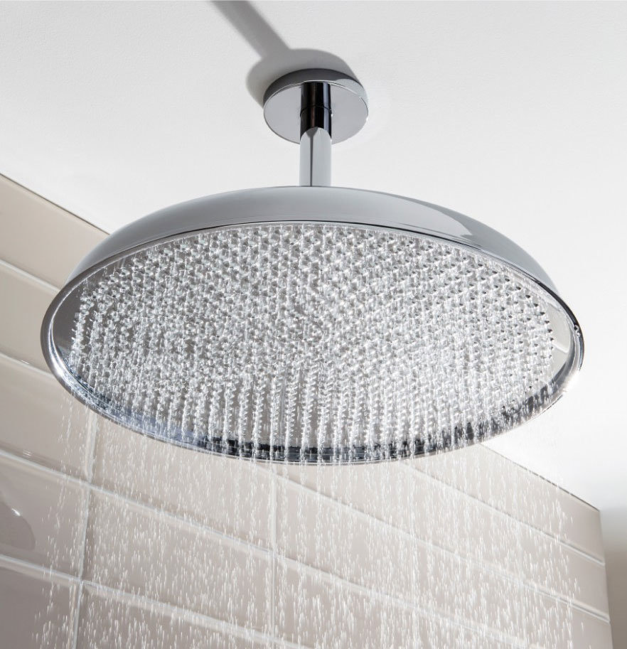 Crosswater Belgravia Luxury Fixed Showerhead Victorian Plumbing