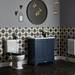 Bayswater Fitzroy Comfort Height Traditional Close Coupled Toilet with Ceramic Lever Flush profile small image view 2 