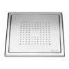 Smedbo Outline Square Pattern Floor Grating - Polished Stainless Steel - FK502 profile small image view 1 