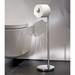 Smedbo Outline Lite Round Freestanding Toilet Roll Holder - FK606 profile small image view 2 