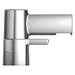 Bristan Flute 3 Hole Basin Mixer with Clicker Waste profile small image view 2 