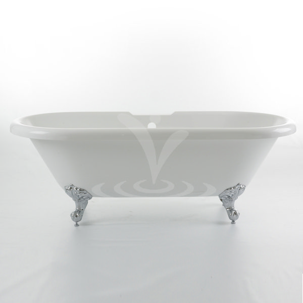 double ended freestanding bath 1800