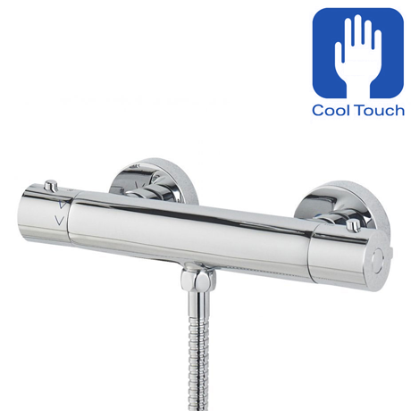 Bristan - Frenzy Cool Touch Thermostatic Exposed Bar Shower Valve - FZ-SHXVOCTFF-C