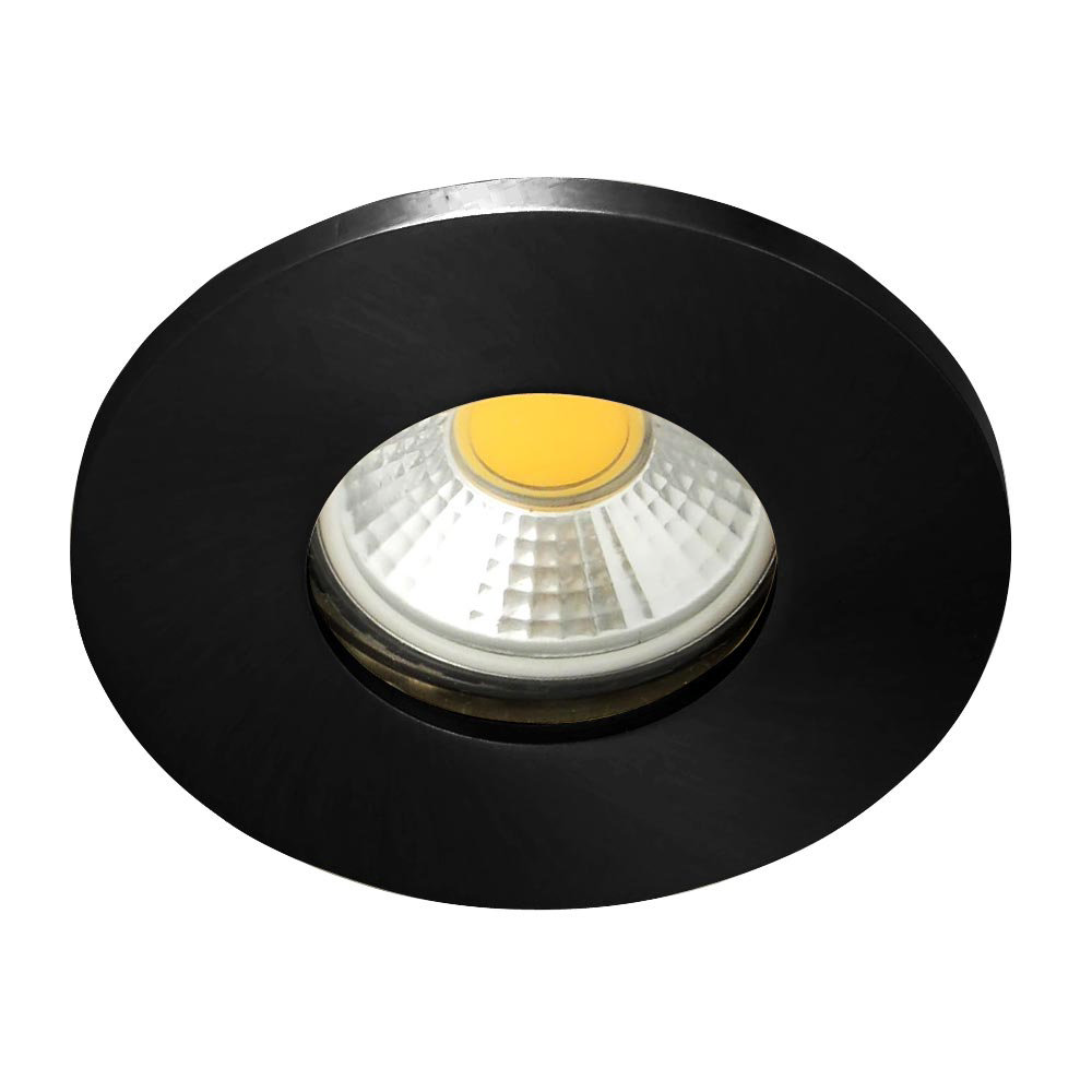 Forum Electralite IP65 Black Chrome Downlight Victorian Plumbing