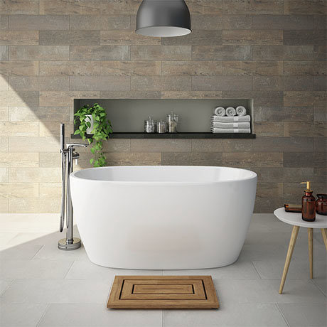 Snowden 1300 Small Modern Freestanding Bath