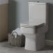 Roper Rhodes Geo Close Coupled WC, Cistern & Soft Close Seat profile small image view 3 