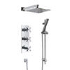 Bristan Glorious Fixed Head and Adjustable Riser Shower Pack profile small image view 1 