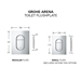 Grohe Solido Euro / Small Plate Complete WC 5 in 1 Pack profile small image view 4 