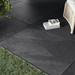 Grado Black Outdoor Stone Effect Floor Tile - 600 x 900mm profile small image view 2 
