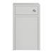 Chatsworth 500mm Traditional Grey Toilet Unit Only profile small image view 2 
