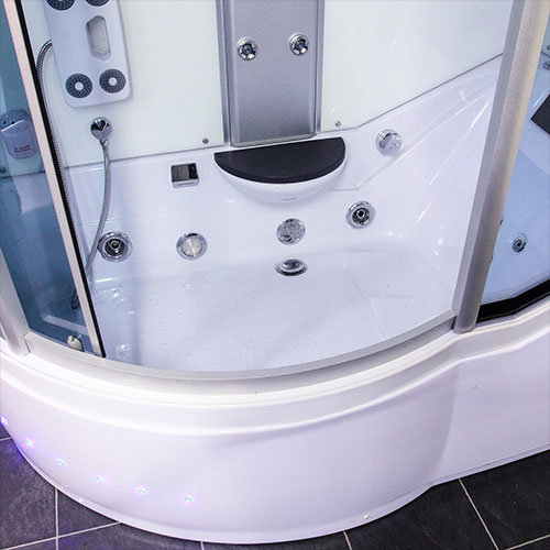 Insignia 1700mm Steam Shower Cabin Now At Victorian Plumbing.co.uk