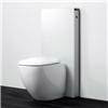 Geberit - Monolith WC Unit & Cistern for Floorstanding WC's - White/Aluminium profile small image view 1 