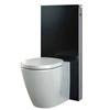 Geberit - Monolith WC Unit & Cistern for Floorstanding WC's - Black/Aluminium profile small image view 2 