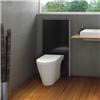 Geberit - Monolith WC Unit & Cistern for Floorstanding WC's - Black/Aluminium profile small image view 3 