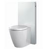 Geberit - Monolith WC Unit & Cistern for Floorstanding WC's - White/Aluminium profile small image view 2 