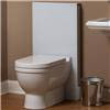 Geberit - Monolith WC Unit & Cistern for Floorstanding WC's - White/Aluminium profile small image view 4 