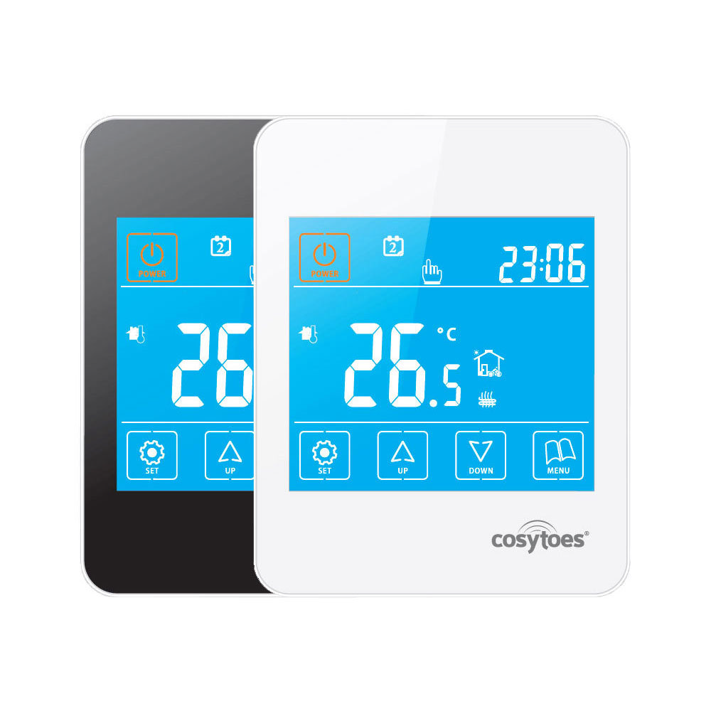 Cosytoes Gloss Touchscreen Timerstat | At Victorian Plumbing.co.uk